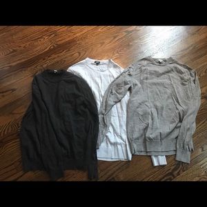 Bundle of 3 MENS UNIQLO WOOL SWEATERS**MED**